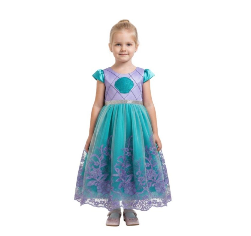 Mermaid Royale Dress – Mermaid dress for girls – D'Daniela