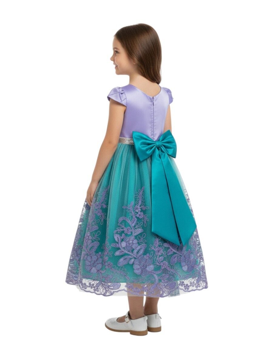 Mermaid Royale Dress - Blue with Purple – photo 3