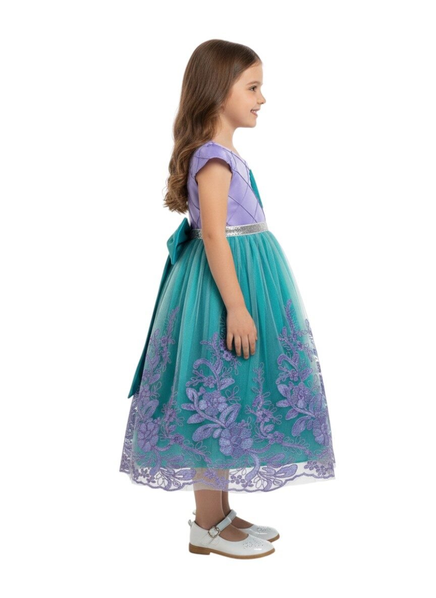 Mermaid Royale Dress - Blue with Purple – photo 4