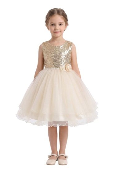 Princess Party Costume Champagne