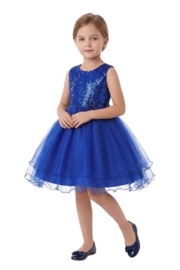 Princess Party Costume Dark Blue