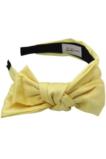 Angelika Headband For Women's and Girls - Yellow