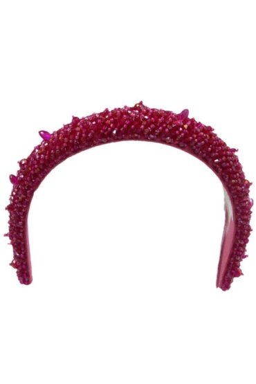 Monalisa Headband for Women's and Girls Hot Pink