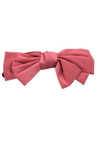 Large Hair Barrete Bow Hair Clip - Pink