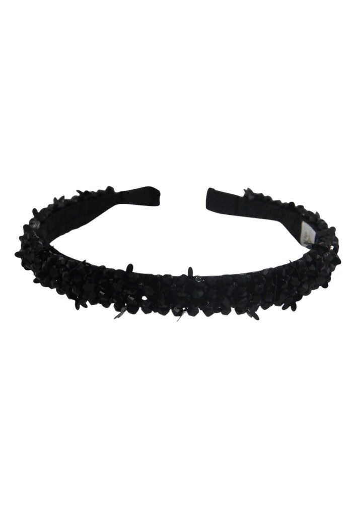 Anna Headband For Girls Butterfly - Black