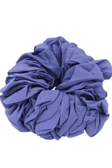 D'Daniela - Elastic Volumizing Hijab Scrunchie Tie Bun - Violet