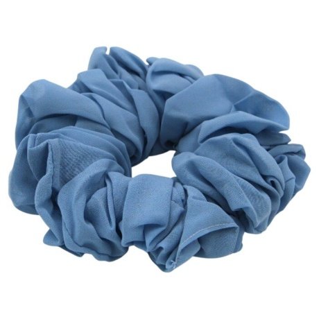 D'Daniela - Elastic Volumizing Hijab Scrunchie Tie Bun - Light Blue