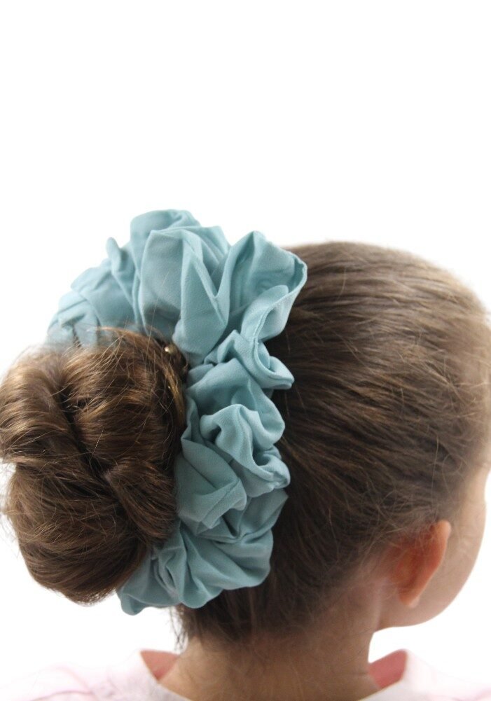 D'Daniela - Elastic Volumizing Hijab Scrunchie Tie Bun - Serenity Blue – photo 2
