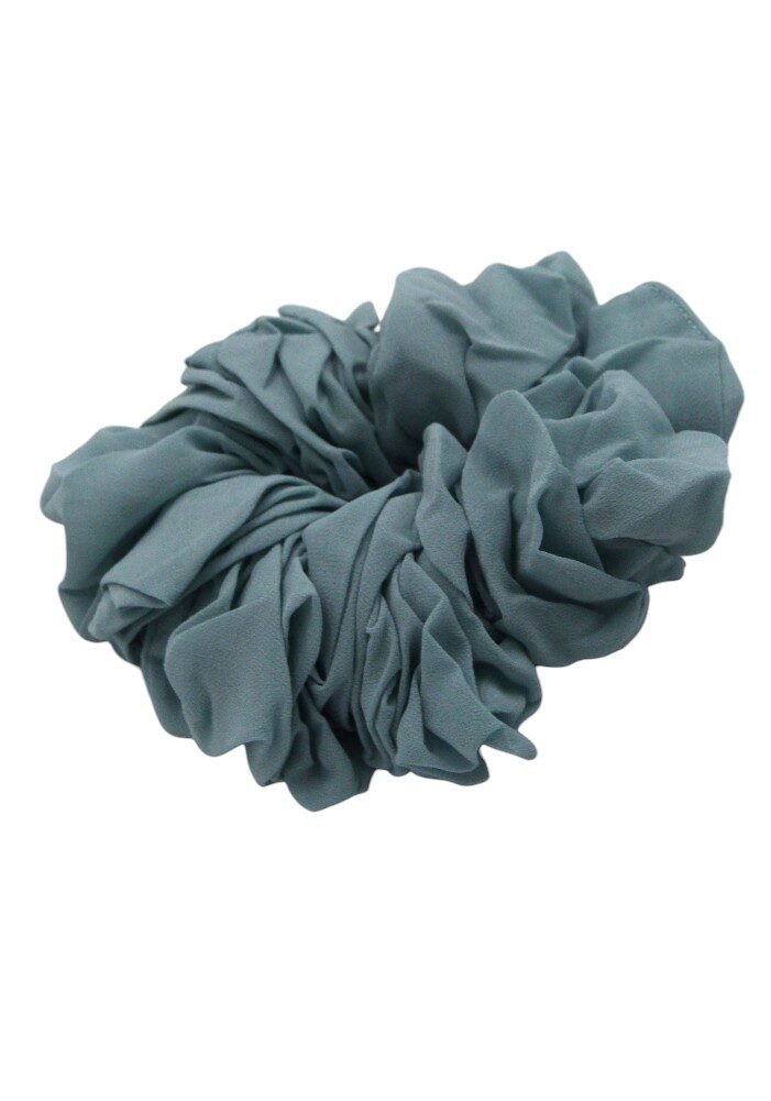 D'Daniela - Elastic Volumizing Hijab Scrunchie Tie Bun - Serenity Blue – photo 4
