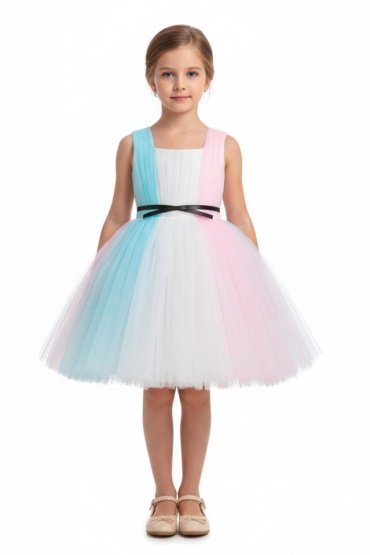 Rainbow Tutu Dress for Girls
