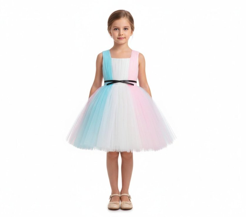 Rainbow Tutu Dress for Girls