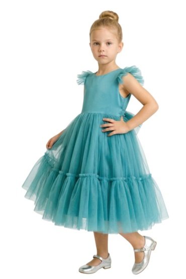 Fluffy Semi Casual Dark Green
