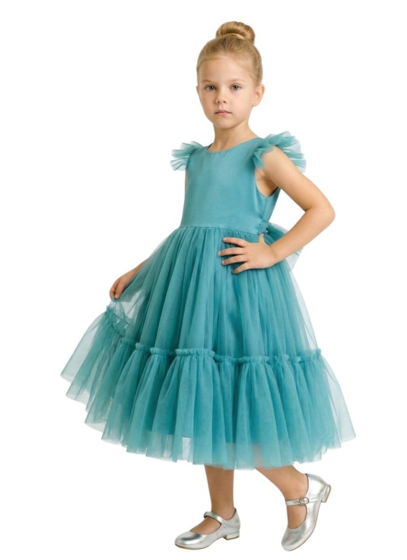 Fluffy Semi Casual Dark Green