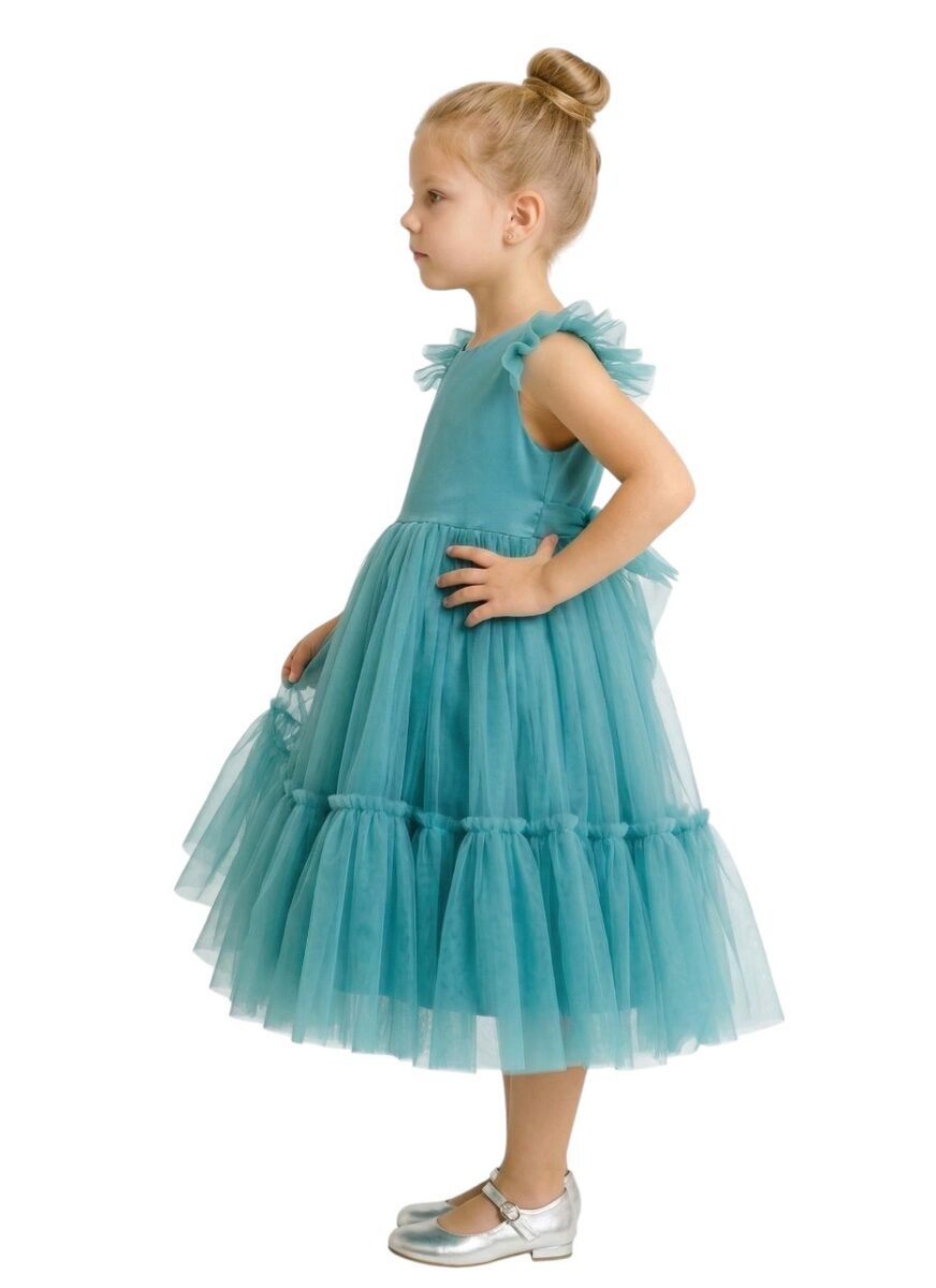 Fluffy Semi Casual Dark Green – photo 2
