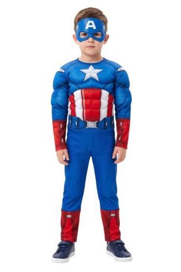 Captain America Costume – Captain America costume for boys – D'Daniela
