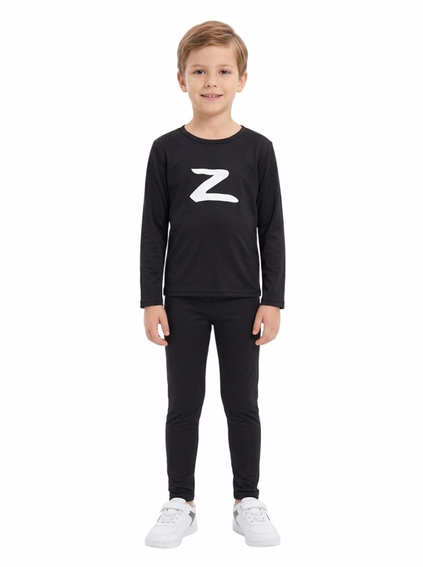 Kids Costume - Zorro Black