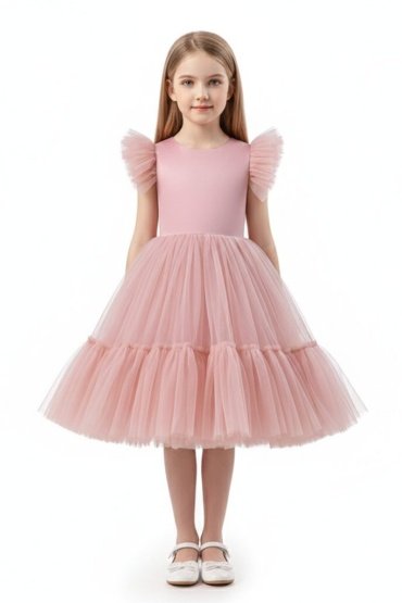 Fluffy Semi Casual Onion Pink