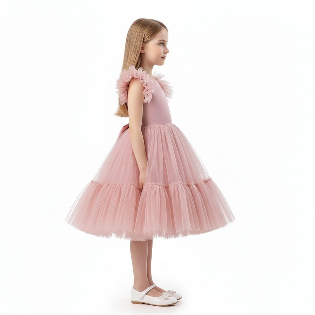 Fluffy Semi Casual Onion Pink – photo 2