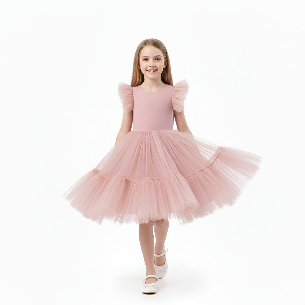 Fluffy Semi Casual Onion Pink – photo 3