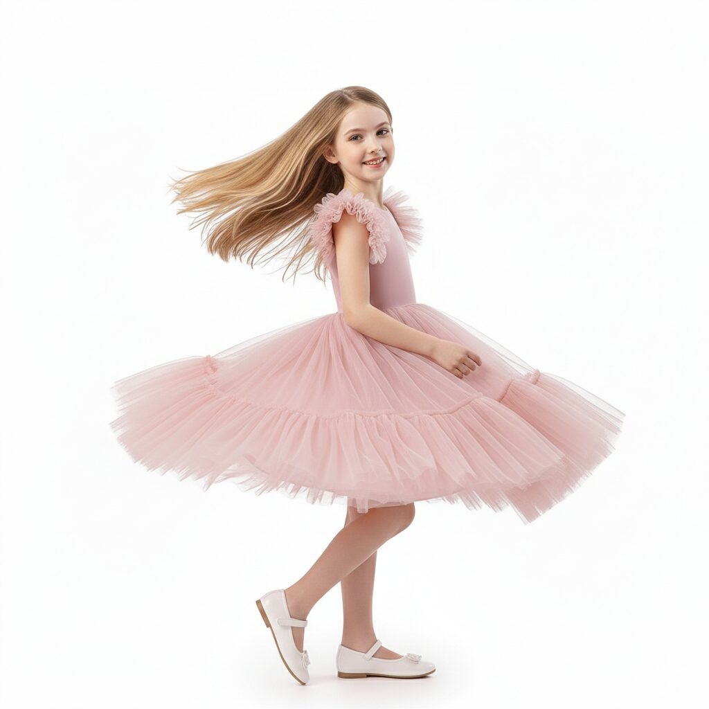 Fluffy Semi Casual Onion Pink – photo 4